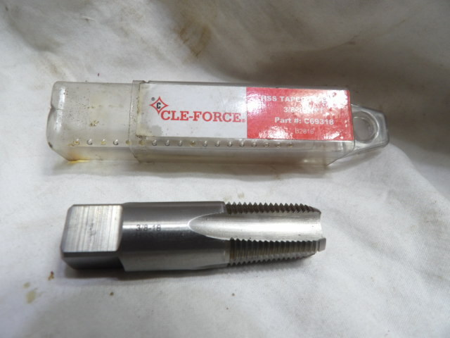 Cle-Force 3/8"-18 NPT HSS Taper Pipe Tap C69318