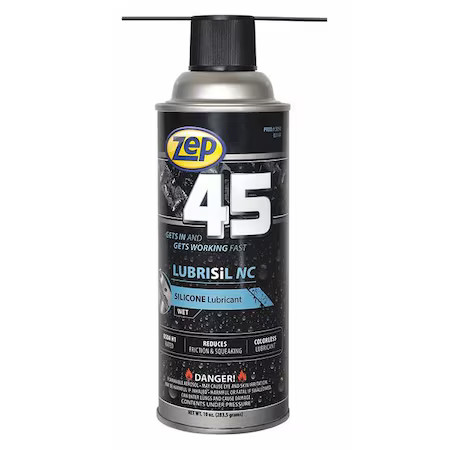 Zep 325801 Zep 45 Silicone Lubricant, 10 Oz, Aerosol Can, Petroleum