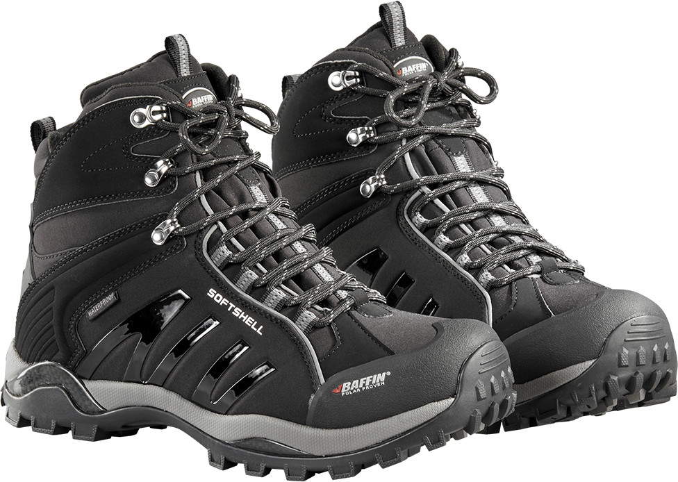 BAFFIN Zone Boot Black 13 Waterproof Breathable Snowshoe-Compatible Winter Boot