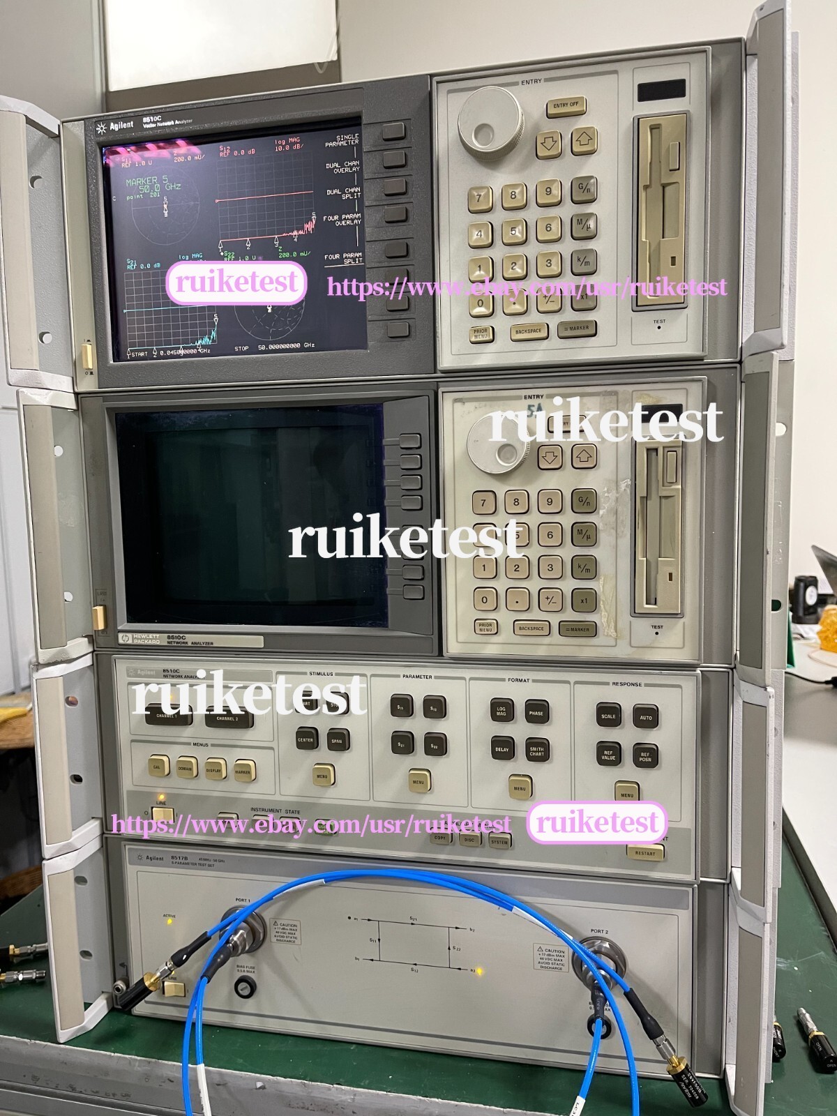 Agilent 8510C LCD Display Processor for Network Analyzer System _4116A10962