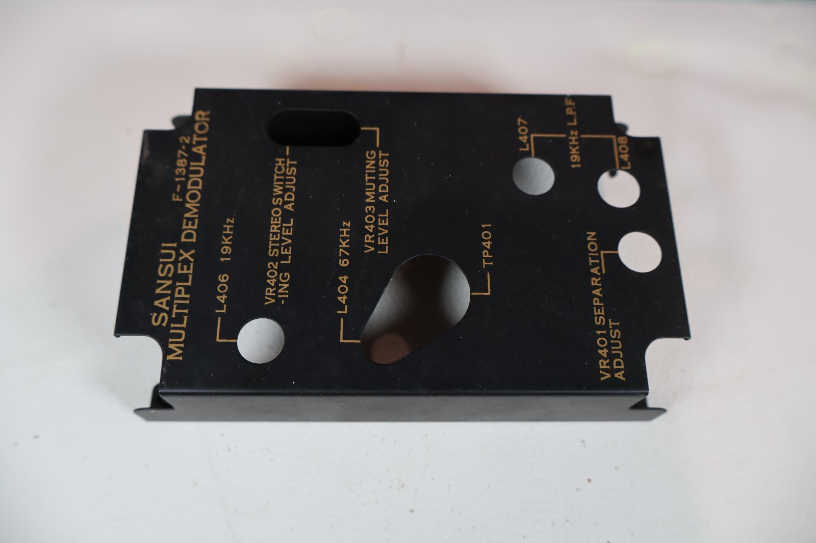 Sansui Six Seven FM Front End Cover