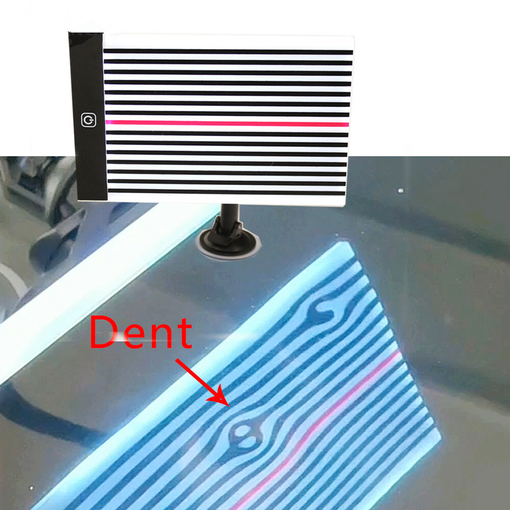 Removal Lamp Reflector LED Light Line Testing Board Paintless Dent Repair Tool