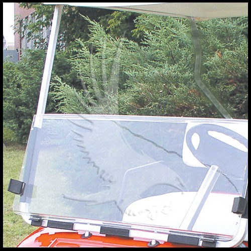 Yamaha G22 Clear Windshield 2003-'06 Folding Style *NEW IN BOX* Golf Cart Part