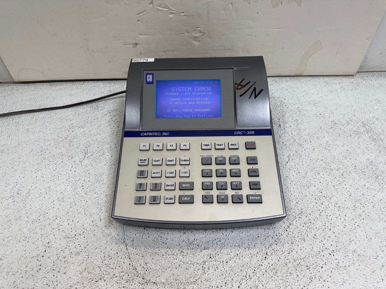 Capintec CRC-35R Radiosotope Calibrator Controller - No Chamber