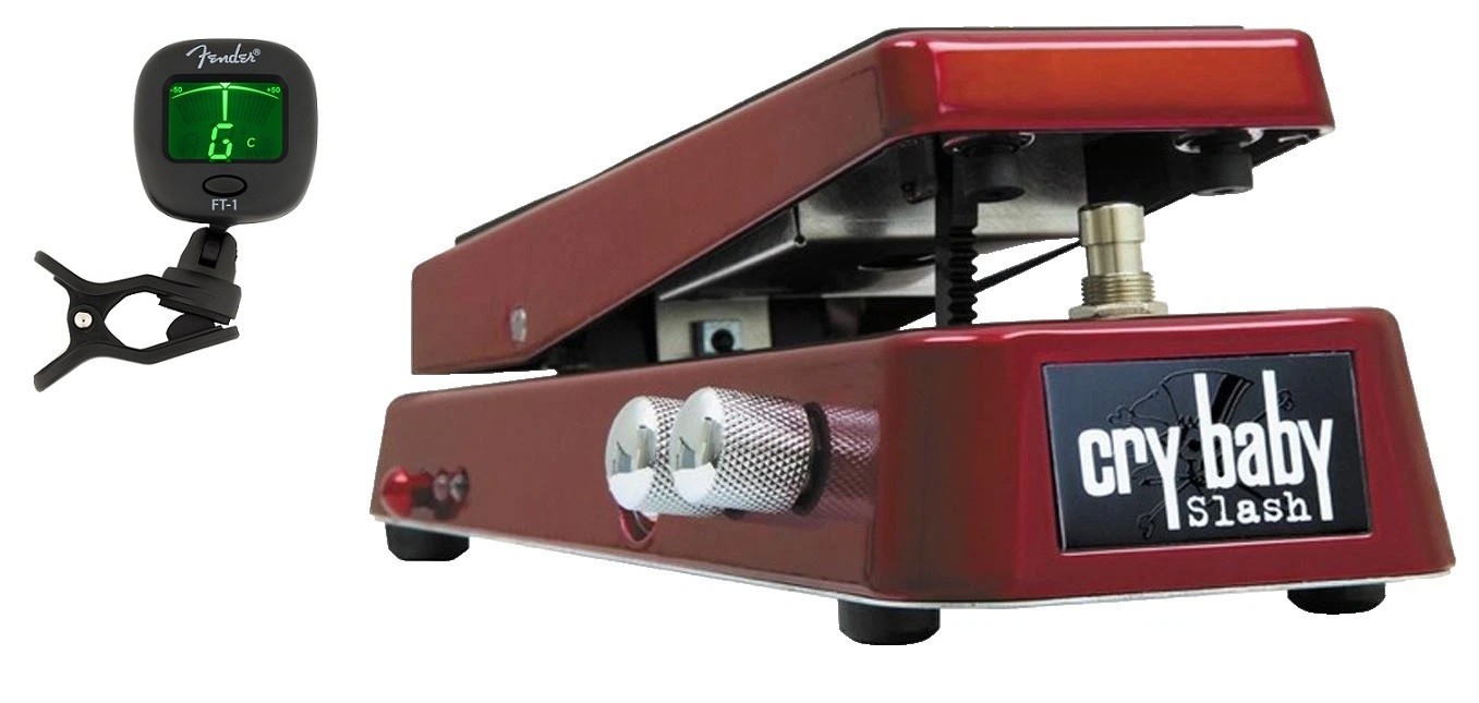Dunlop Slash Cry Baby SW95 Signature Wah w/ Distortion Circuit ( FREE TUNER )