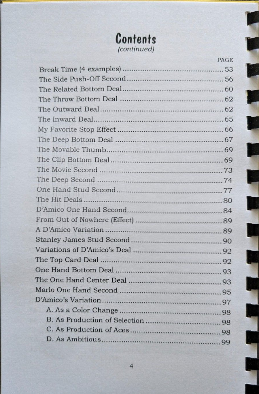 Seconds, Centers and Bottoms by Ed Marlo