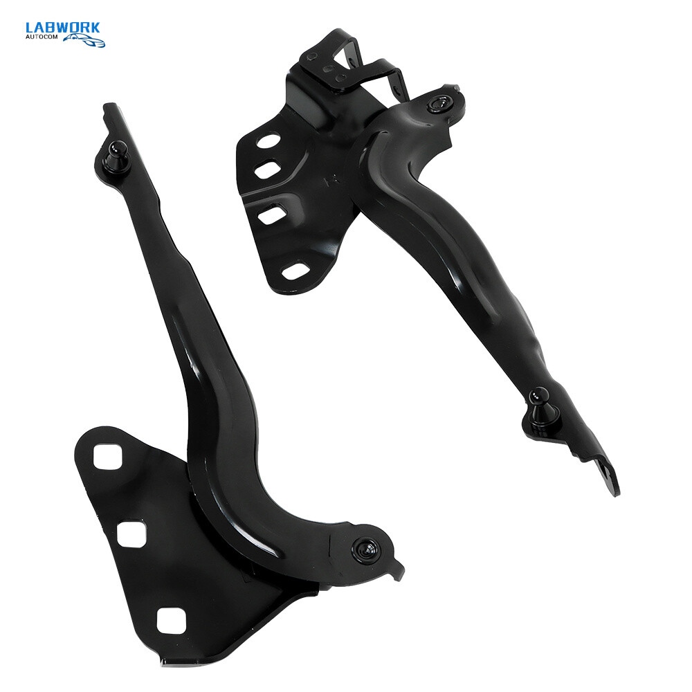 Black Front Driver&Passenger Side Hood Hinge For Chevy Silverado 1500 2019-2021