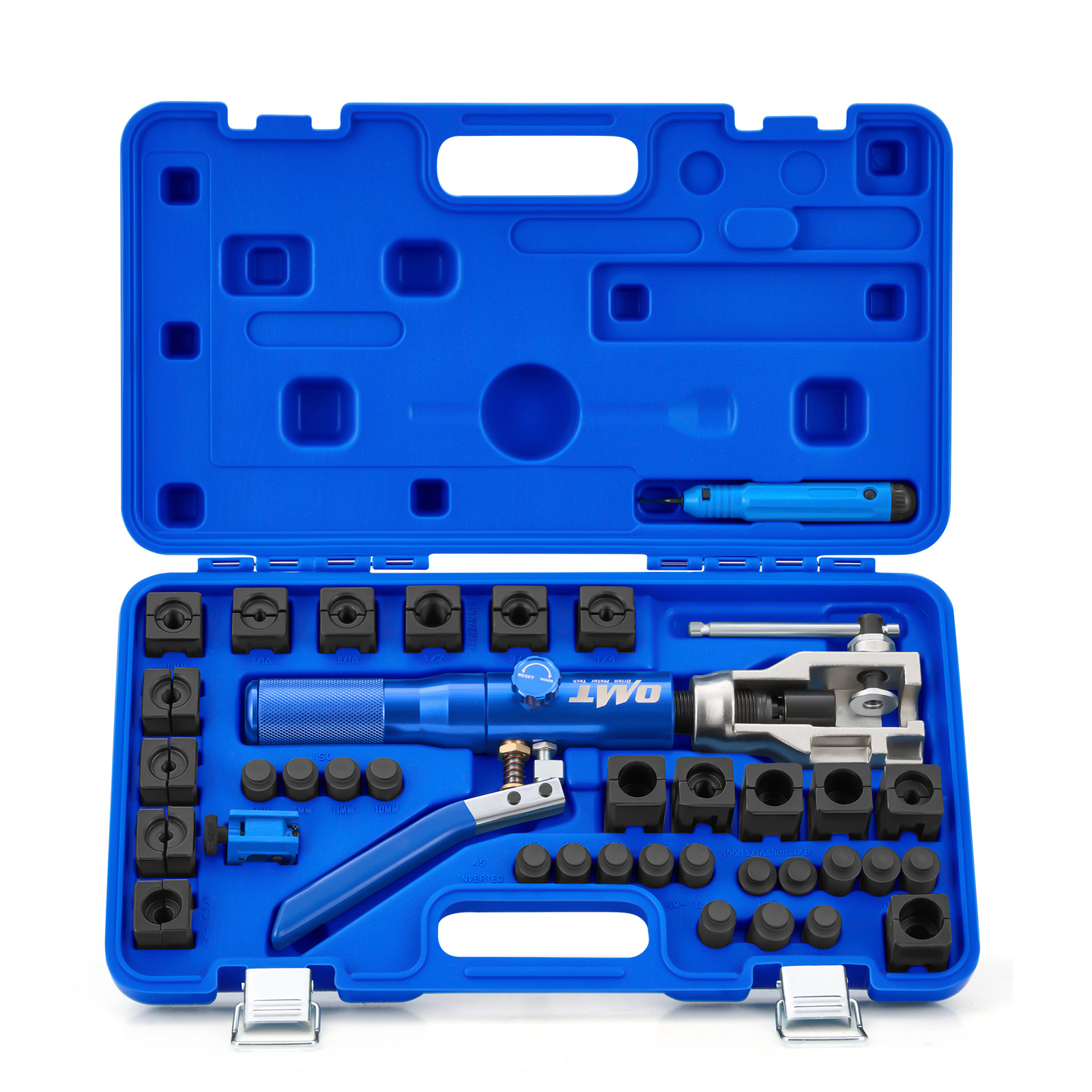 OMT Hydraulic Flaring Tool Kit 3/16" - 1/2" Brake Line Flaring Tool Kit w Cutter