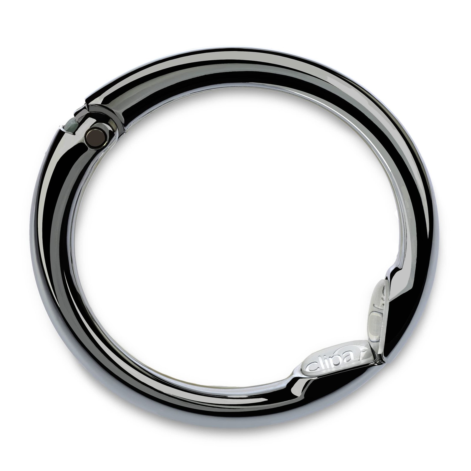 Clipa2 Bag Hanger, Polished Hematite