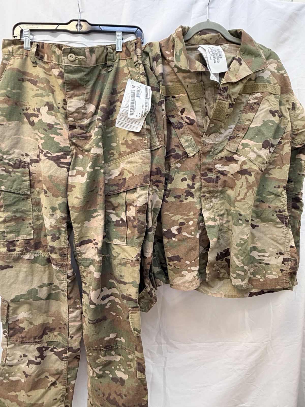 US ARMY FRACU COMBAT UNIFORM SET OCP MULTICAM  MEDIUM LONG- NWT