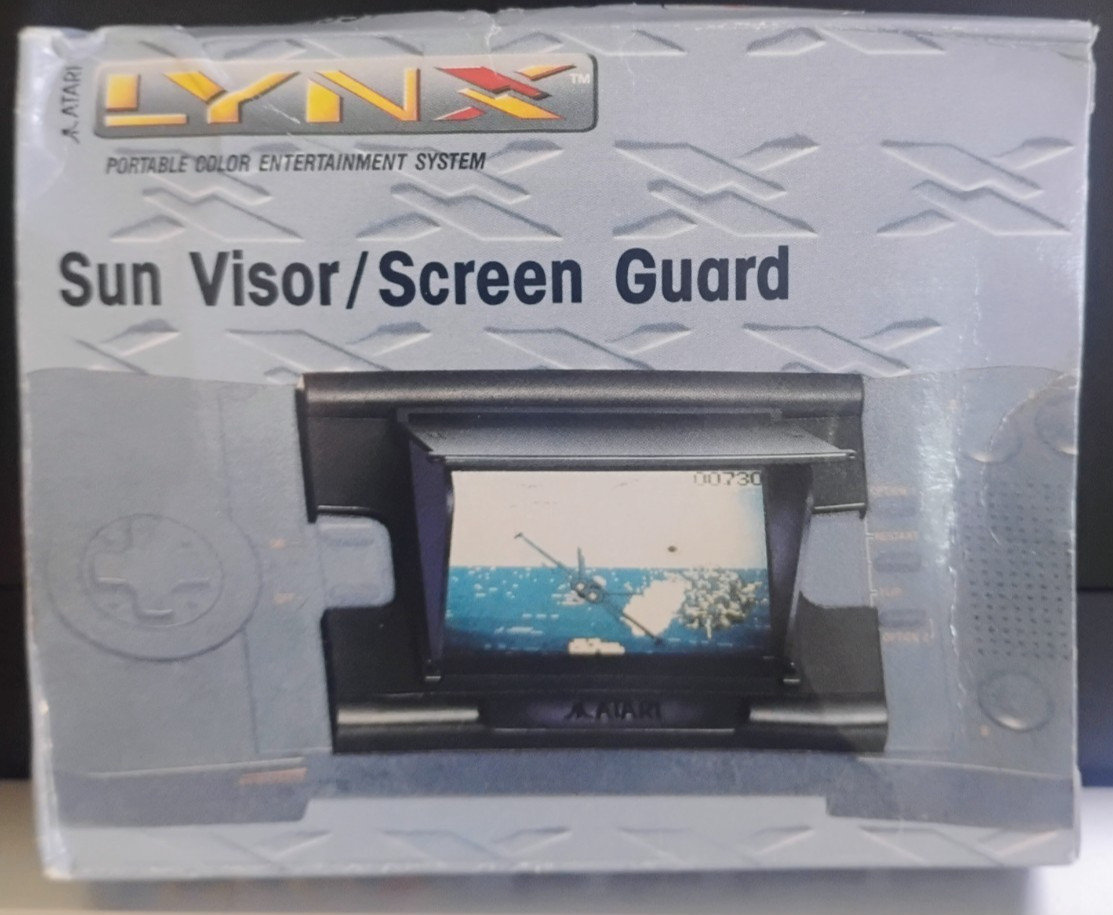 Atari Lynx I(1) Sun Visor Screen Guard Sealed - New w/Damaged Box  PAG3400
