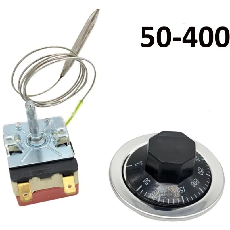 new AC 250V 16A 50-400°C Liquid Rising TEMP Controller NO NC for Electric Oven