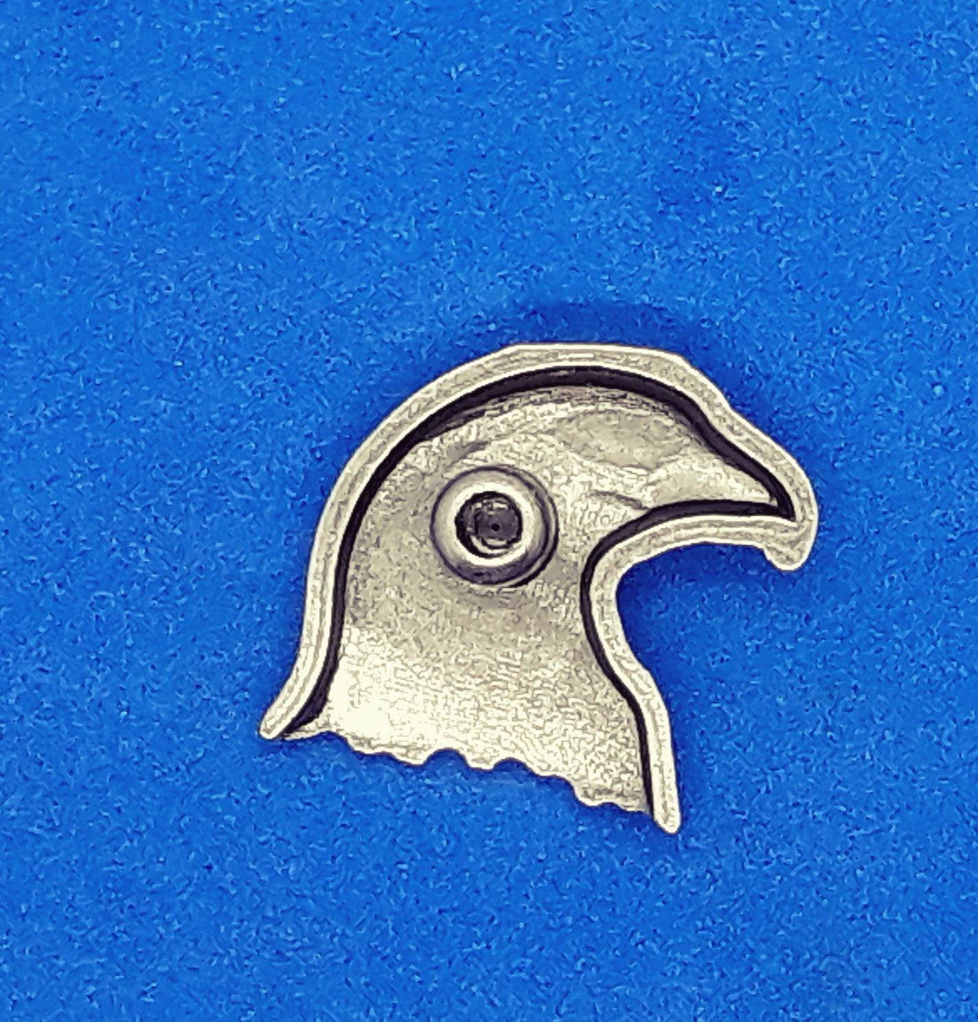 Eagle Eagles Head Conchos / Concho Pewter 7/8" X 3/4" Five Conchos & Rivets