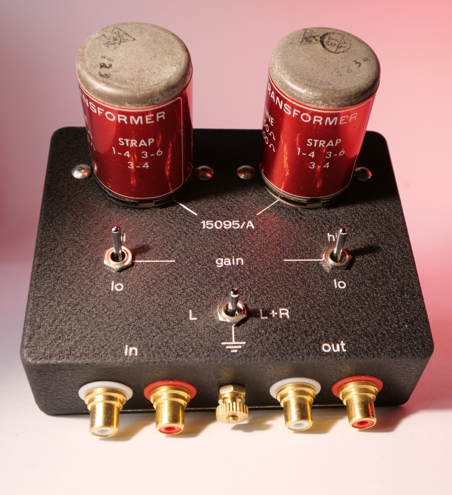 Moving Coil Phono Step Up Transformer Altec 15095