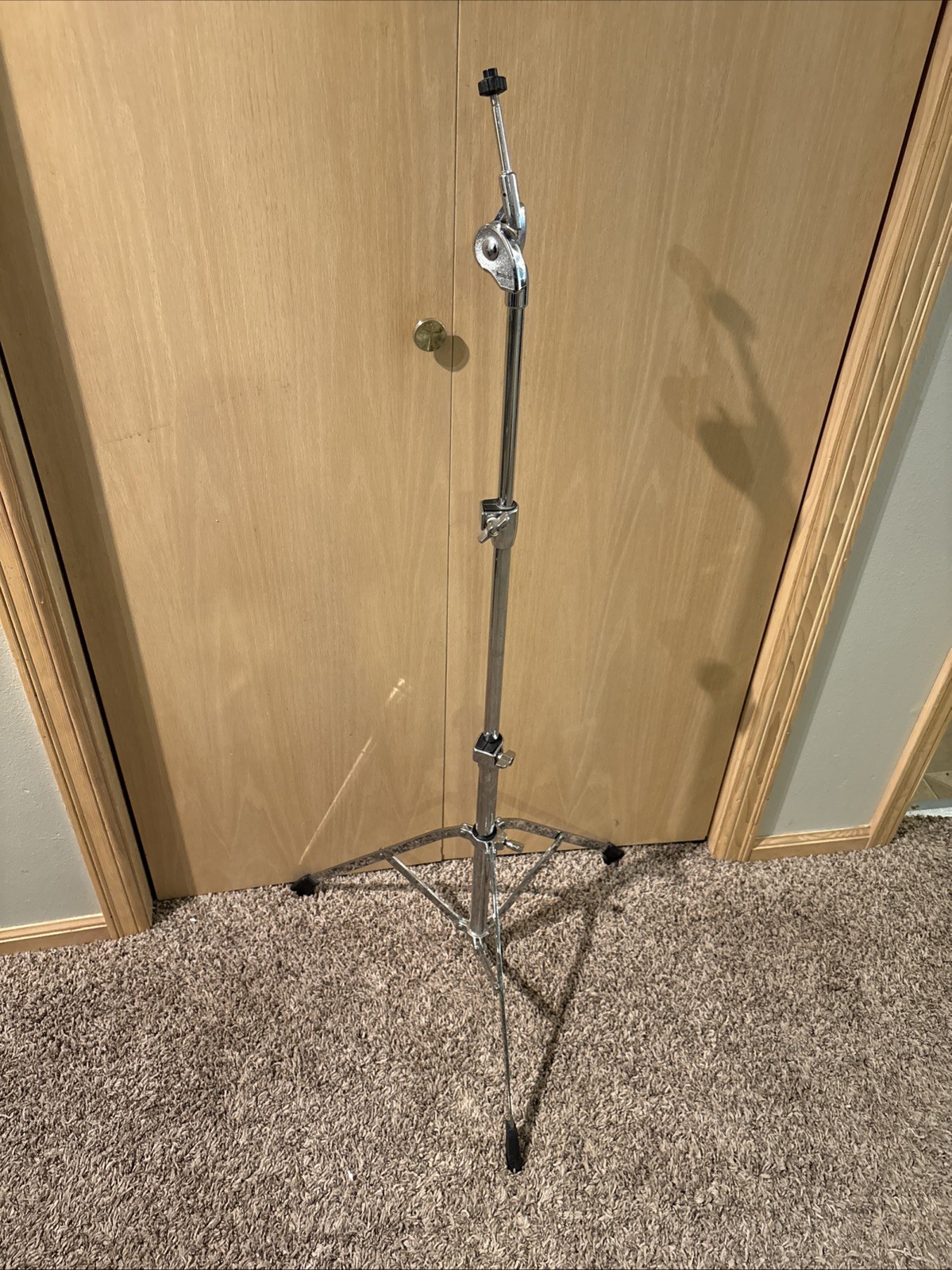 Vintage Tama Medium Weight Straight Cymbal Stand Taiwan red label