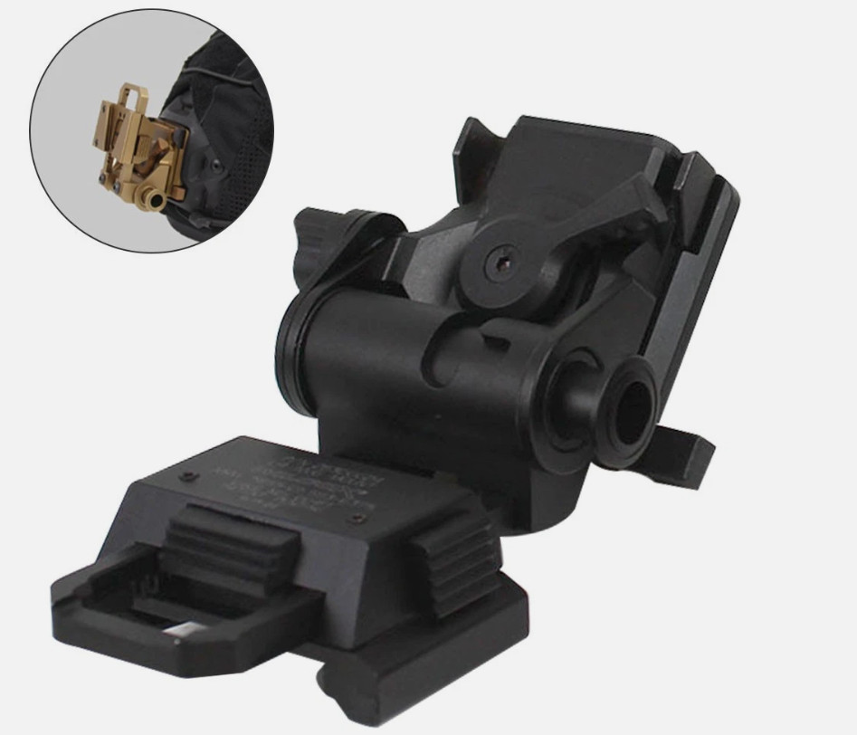 Wilcox L4 G24 Mount clone Metal Color: BLACK