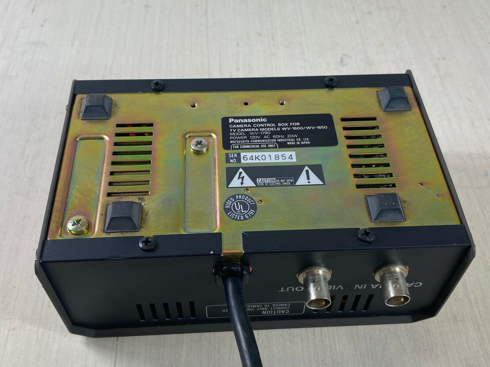T6: PANASONIC CAMERA CONTROL BOX WV-1790