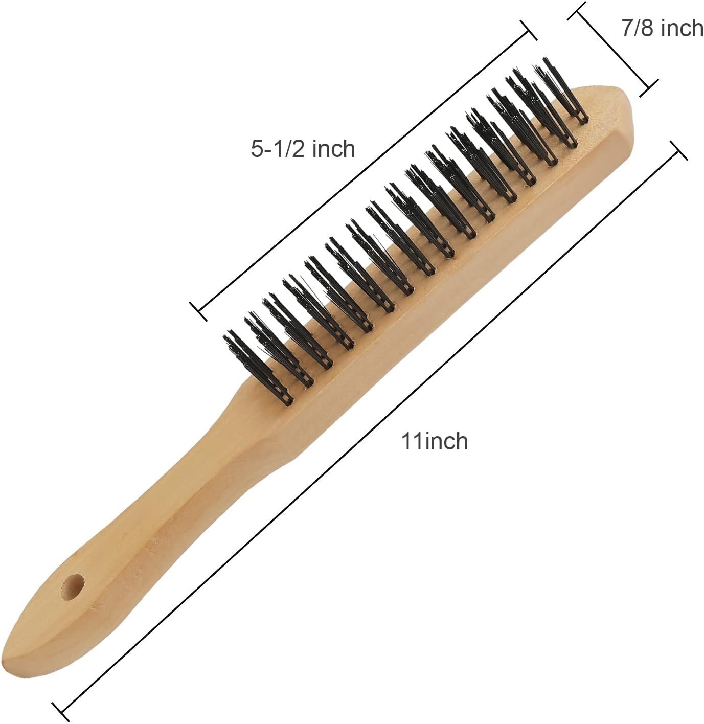 Professional Welding Chipping Hammer with 6.1" Chisel & Shock Absorbing Handle