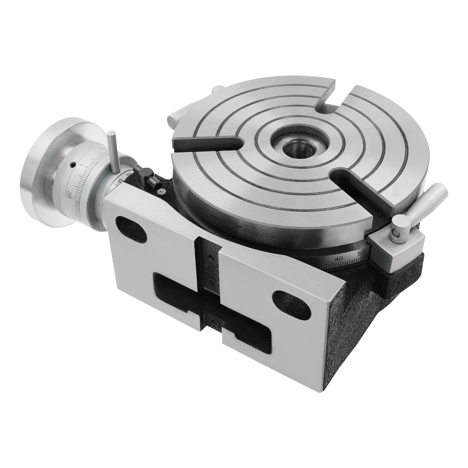 3-Slot Horizontal Vertical Rotary Table, Rotary Table for Milling Machine