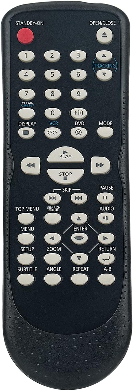 NB662 NB662UD Replaced Remote fit for Magnavox DVD VCR NB612UD DV200MW8