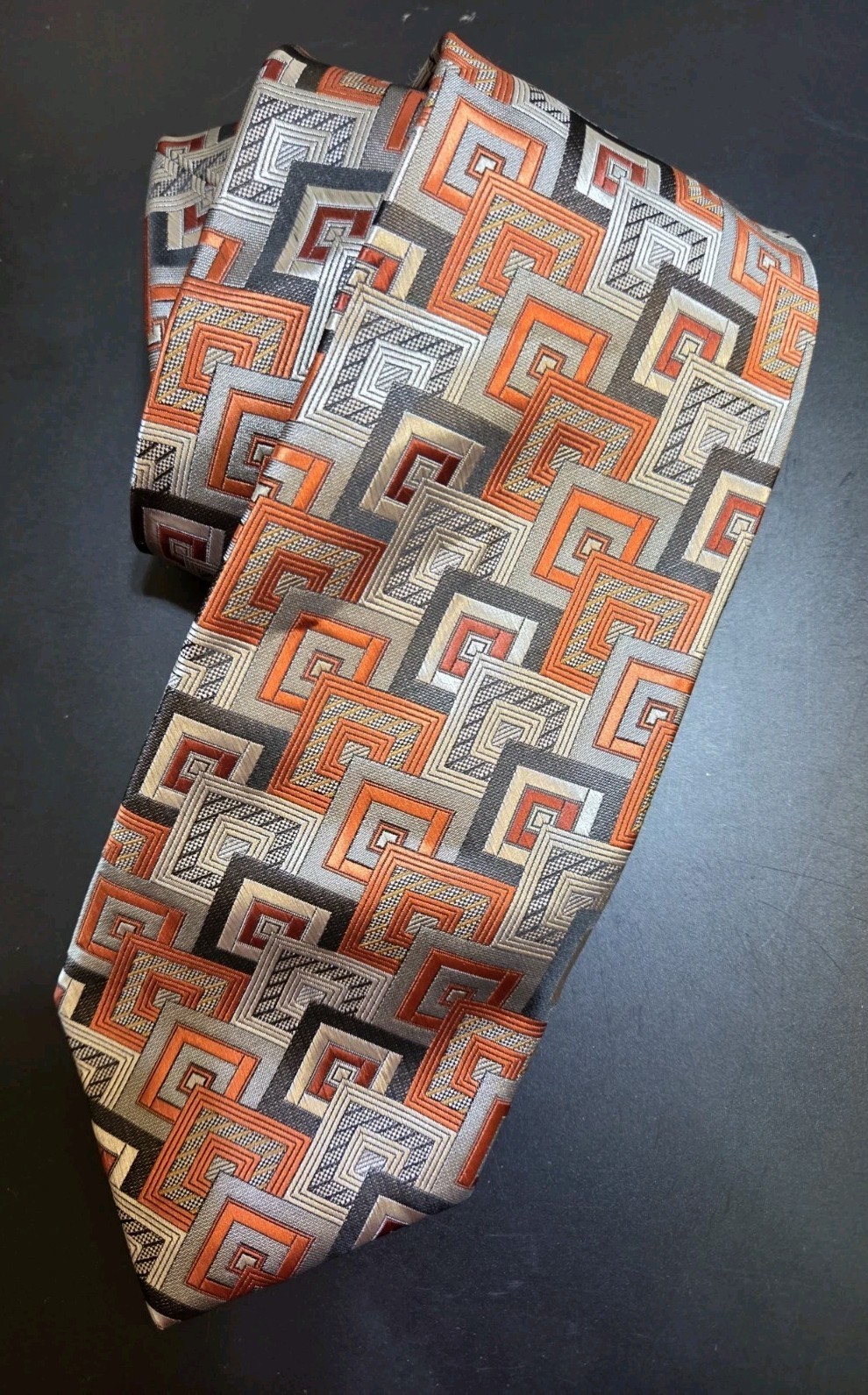 ADOLFO Mens Necktie LUXURY Tie MINT