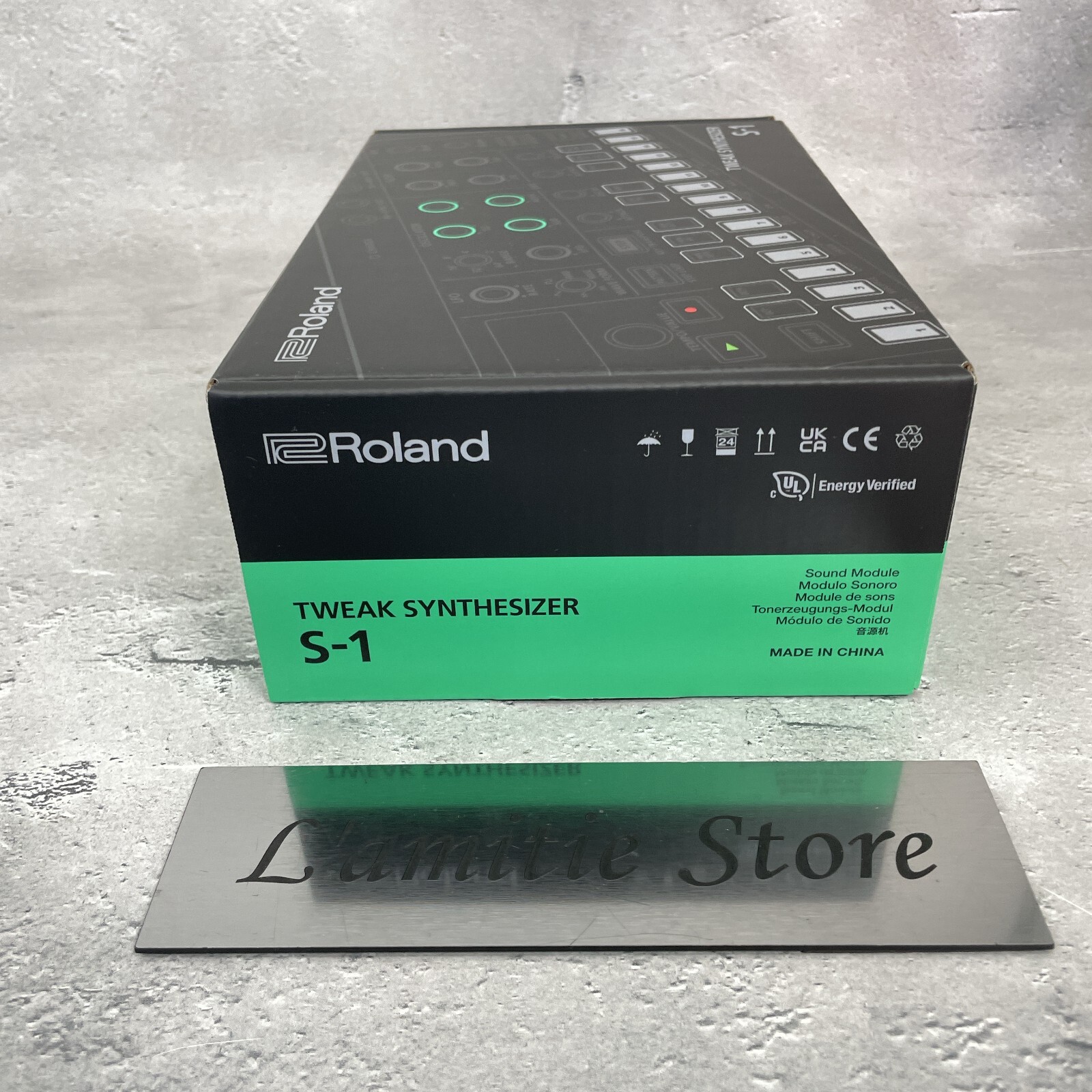 Roland S-1 Tweak Synth Compact Polyphonic Synthesizer Module Japan S1 Black Rare