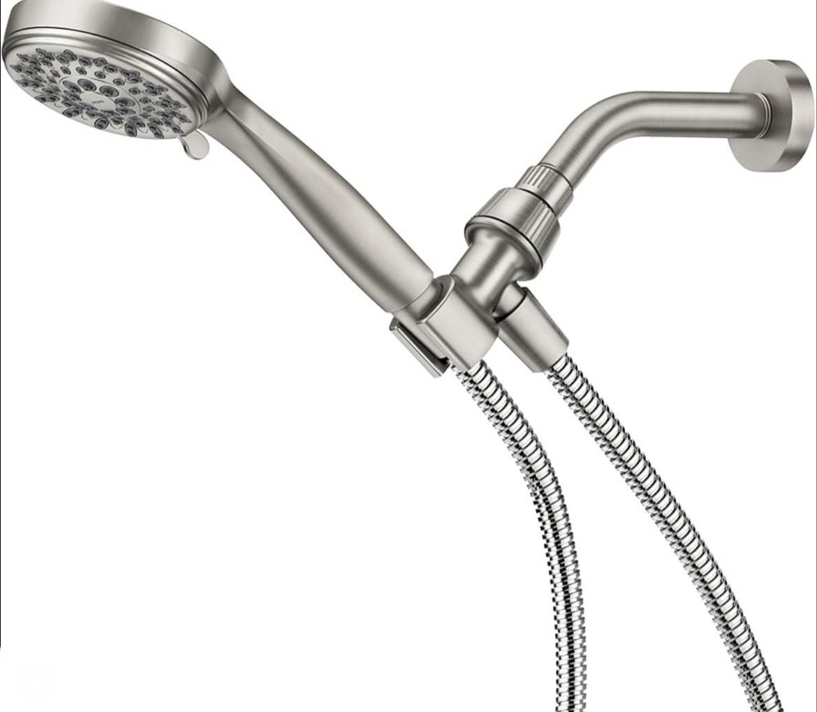 Moen Brecklyn 8-setting Handheld Showerhead in Brushed Nickel 24022SRN