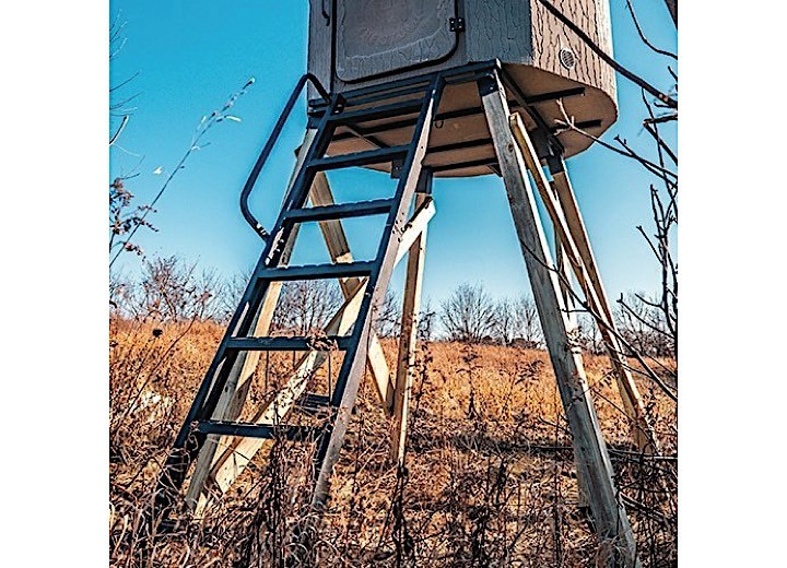 Banks Outdoors ST8LAD Steel 8 ft. Ladder for Hunting Blind