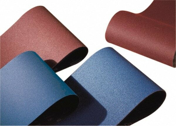 Norton 4" Wide x 132" OAL, 50 Grit, Zirconia Alumina Abrasive Belt Zirconia A...