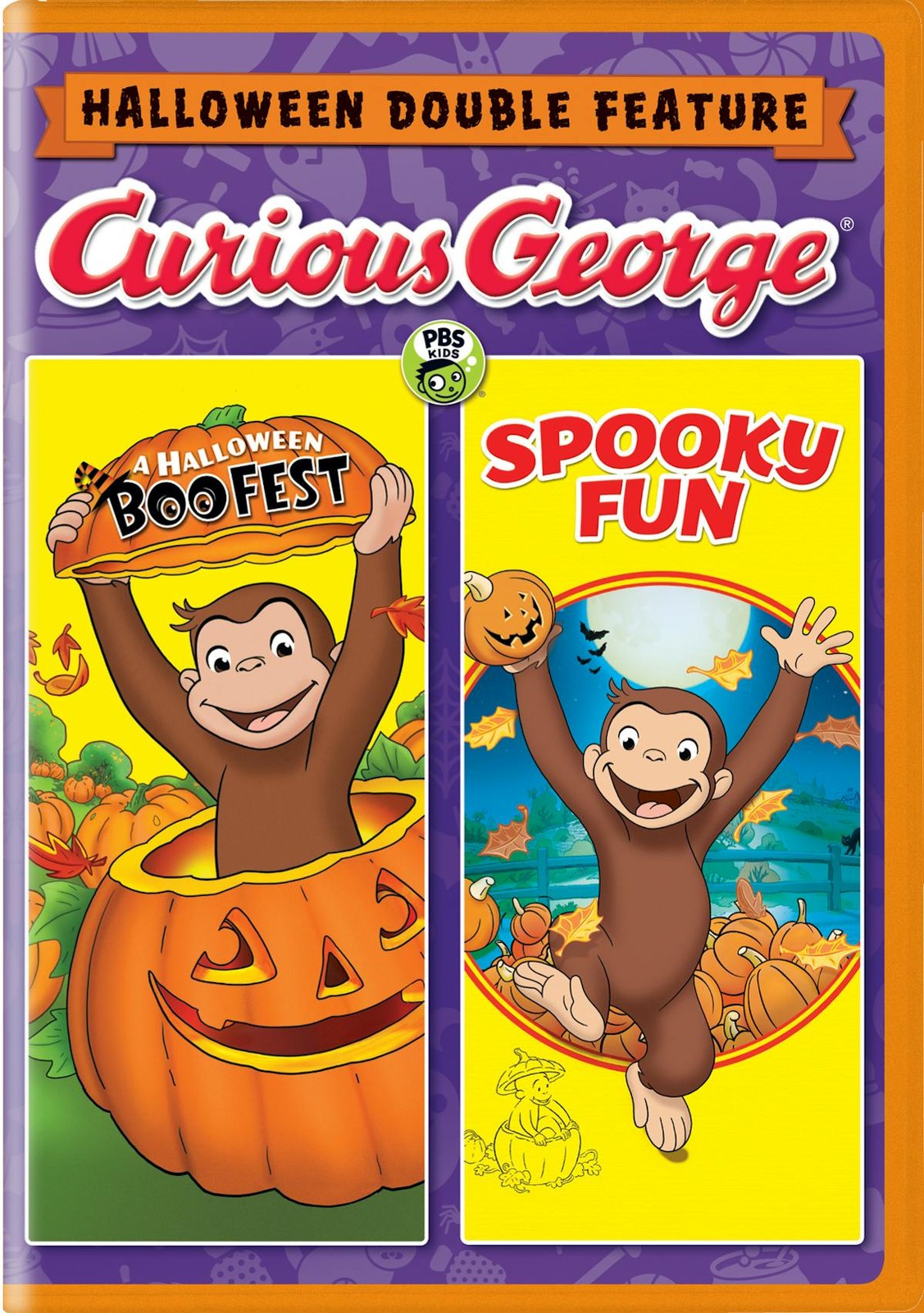 Curious George A Halloween boo fest / Spooky fun DVD Frank Welker NEW