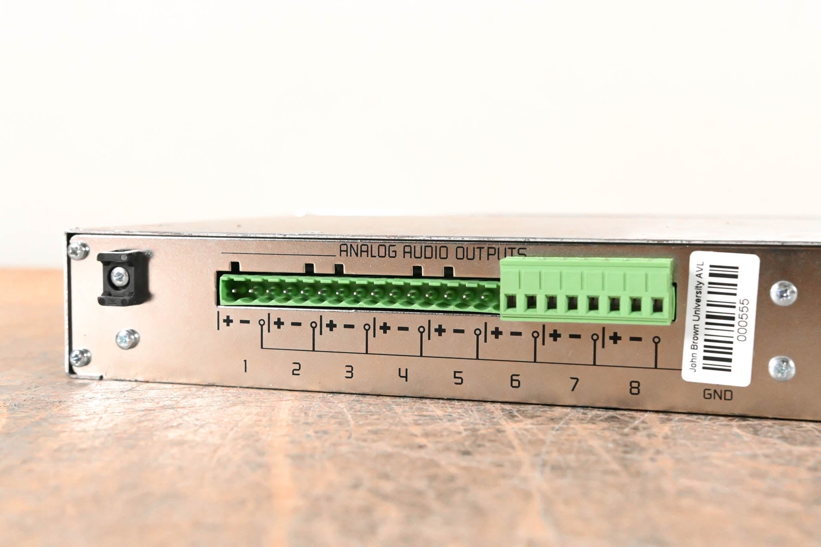 Digigram EtherSound ES8OUT TB Ethernet Audio Bridge CG01B1Q
