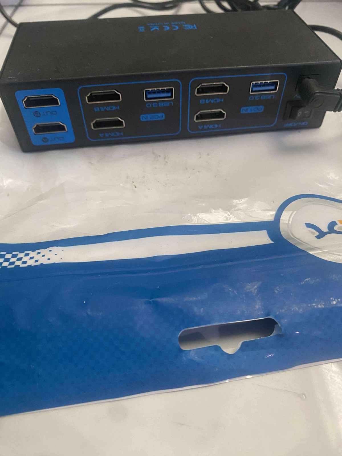 Dual Monitor HDMI+Displayport KVM Switch 2 x 2 USB3.0 Switcher VP-SW222 by Vpfet