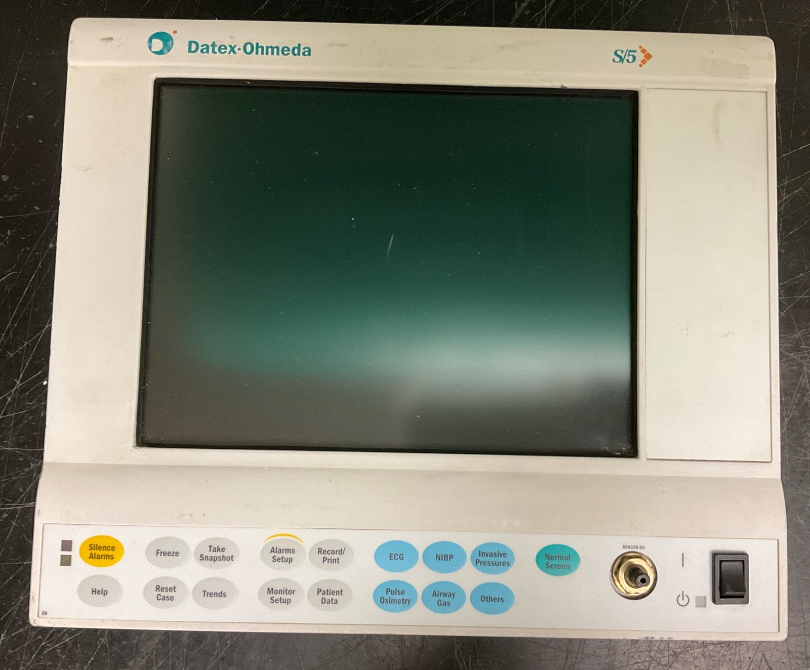Datex Ohmeda S/5 Patient Monitor | No Power Supply