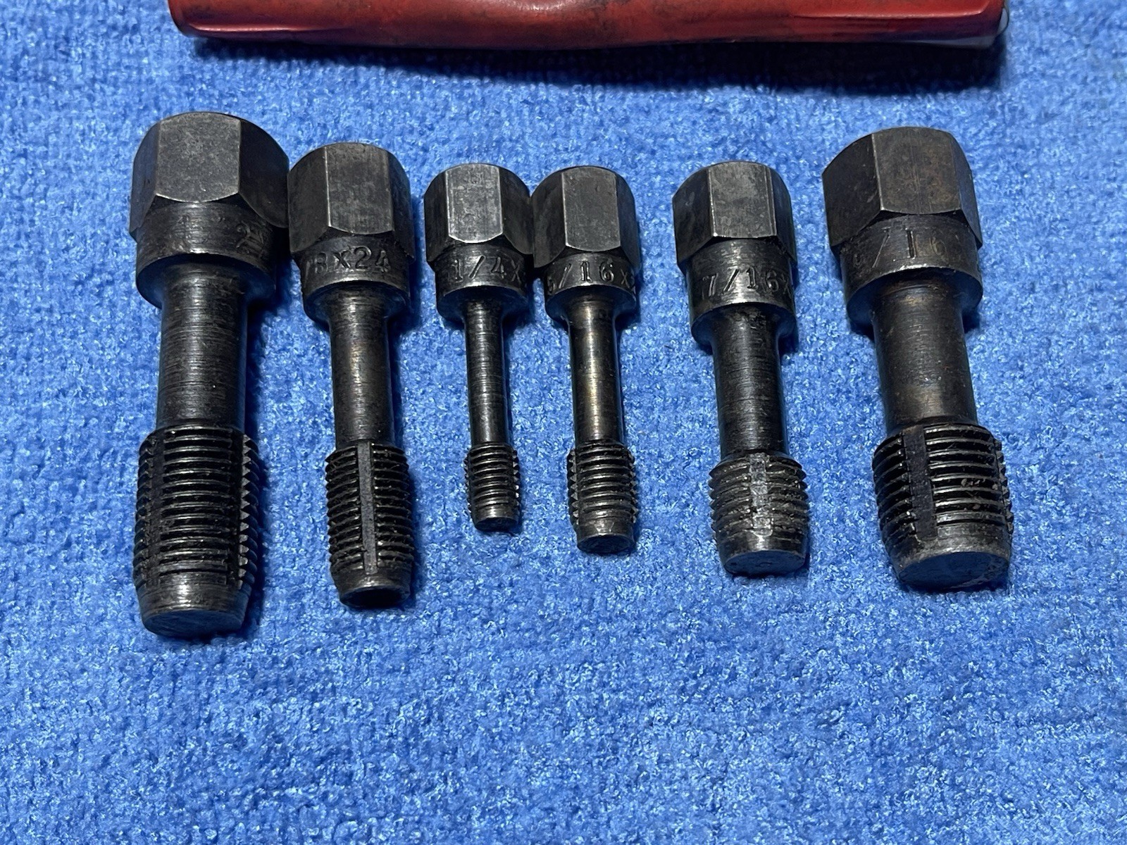 Blue Point Hex Drive Rethreader Tap Set - TRT6F (Made In USA)