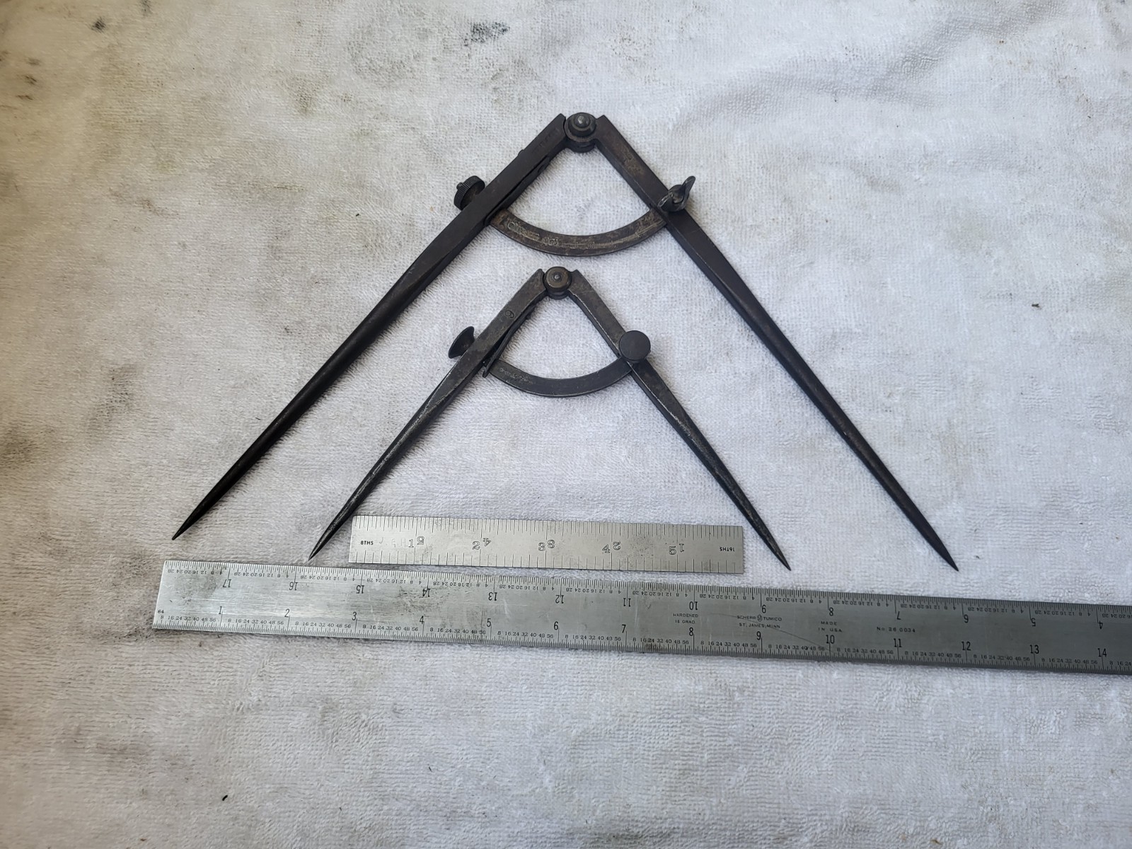 Blacksmith wing dividers 6" & 9"