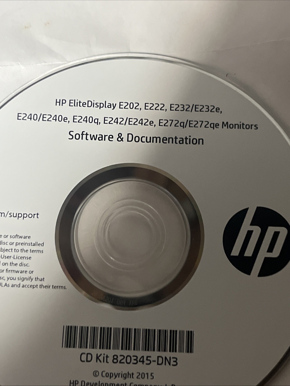 HP EliteDisplay E202 E222 E232 E240 E242 E272 Monitors & Software and Drivers