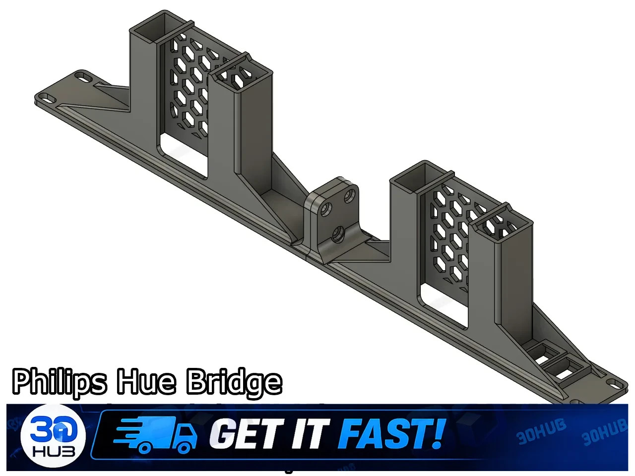 Philips Hue Bridge 19-Inch Rack Mount Modular 2-Part
