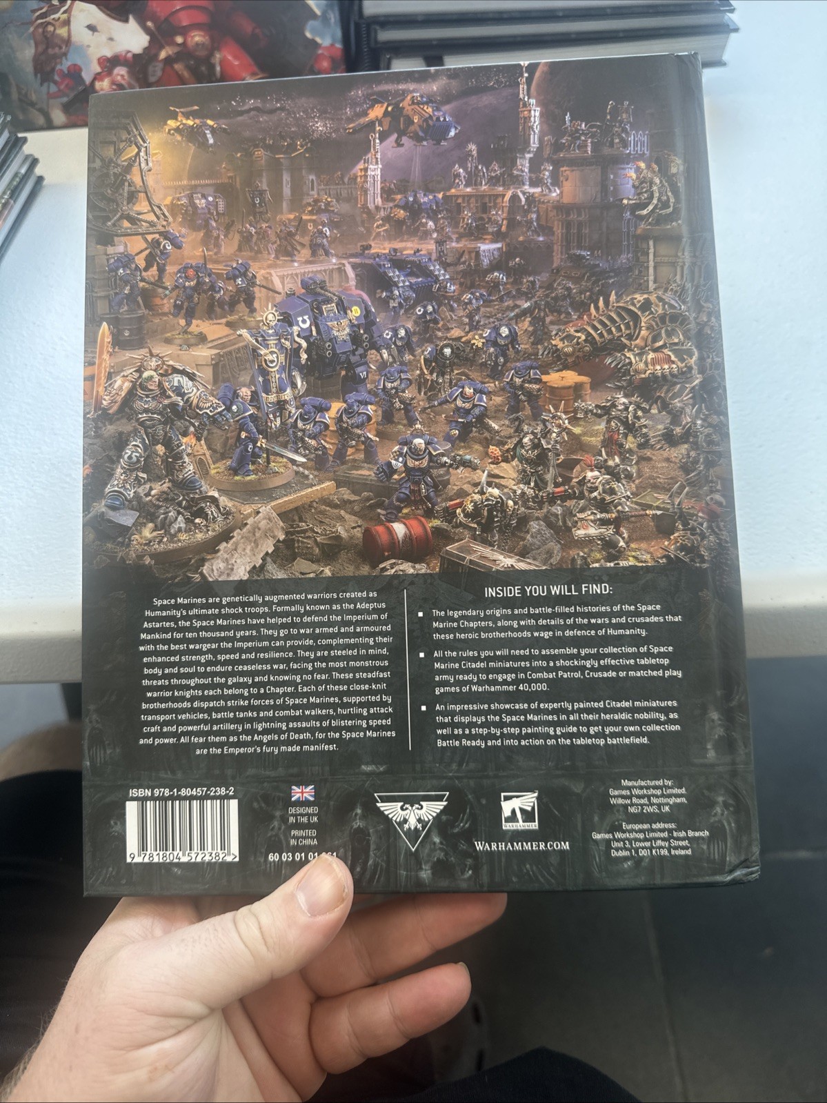Games Workshop Warhammer 40K Codex: Space Marines Rule Book (Hardback)
