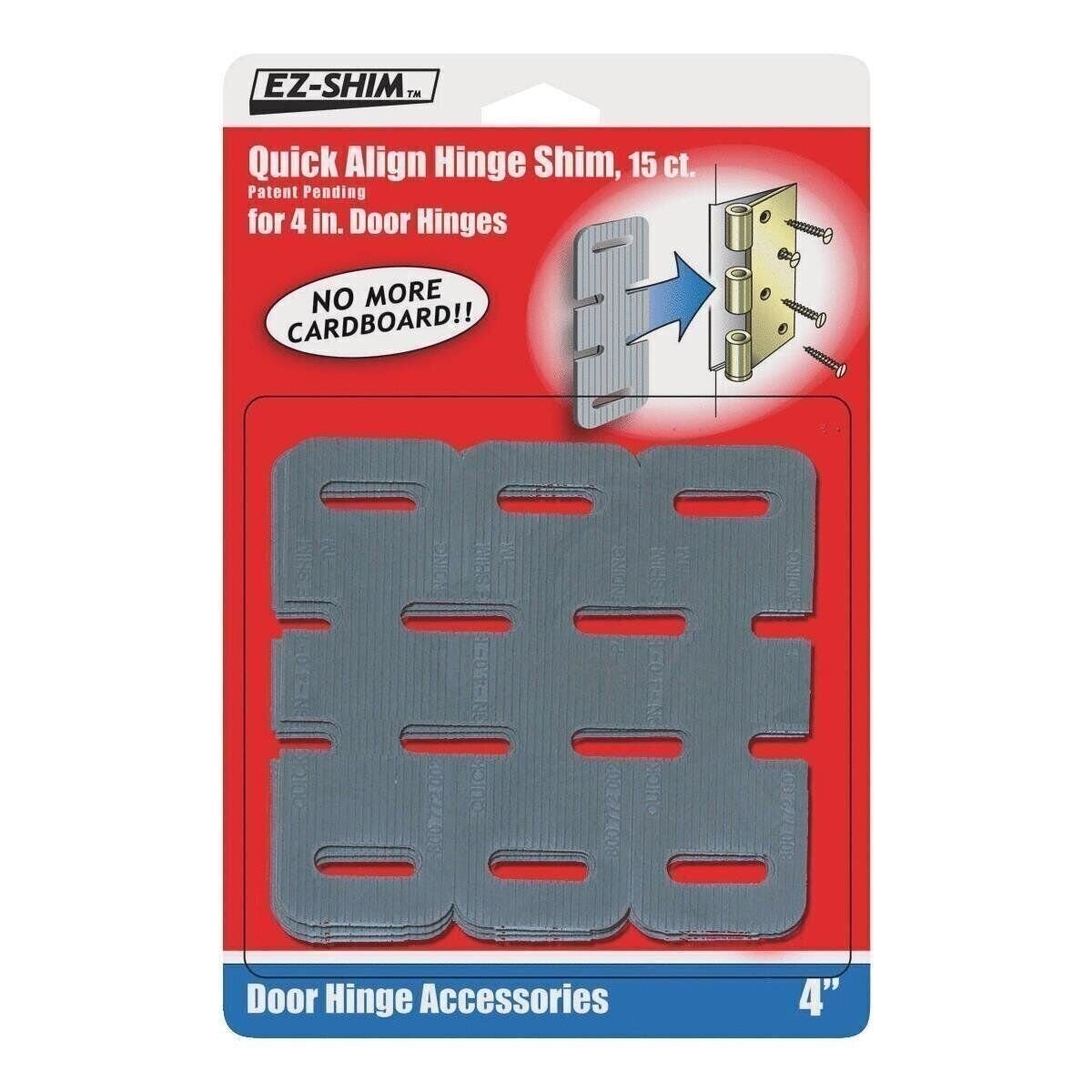EZ SHIM 4" Plastic Hinge Shim