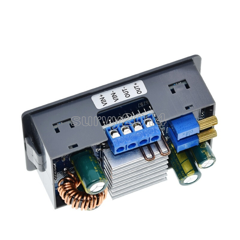 LCD Adjustable Auto DC-DC Buck Boost Power Supply Module Constant Volt DC5.0-30V