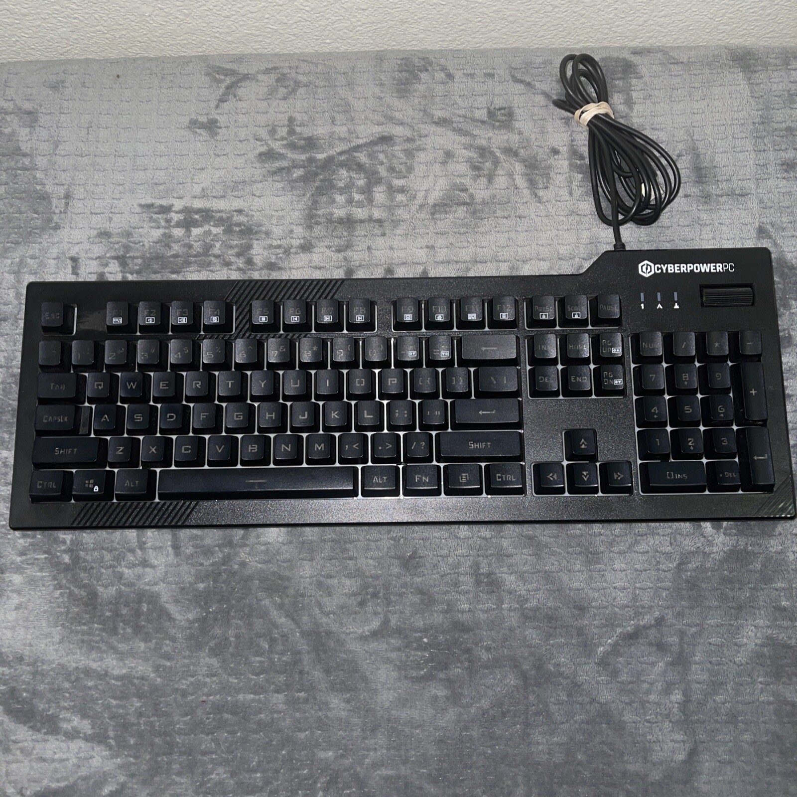 CyberpowerPC Nohi LED Wired Gaming Keyboard KB-161-306 Backlit