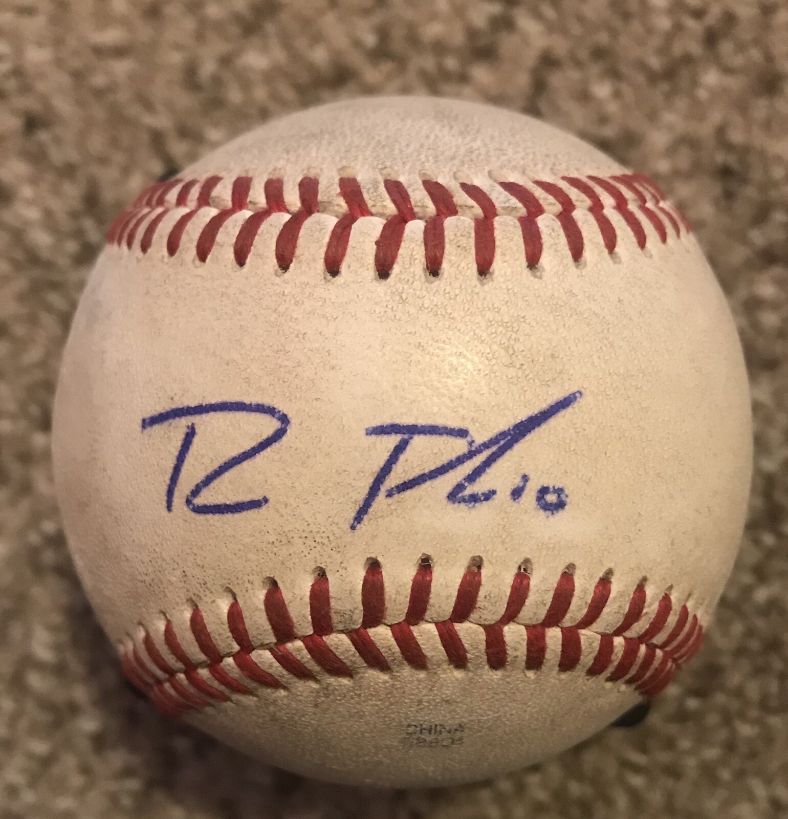 Dustin Fowler Signed International League Baseball-Pittsburgh Pirates-NY Yankees