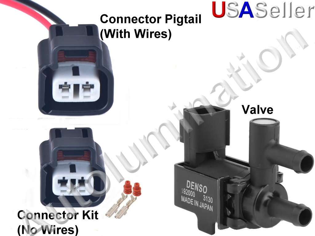 Vacuum Solenoid Switch Valve Connector Lexus Toyota VSV 192000-3130 192000-3042
