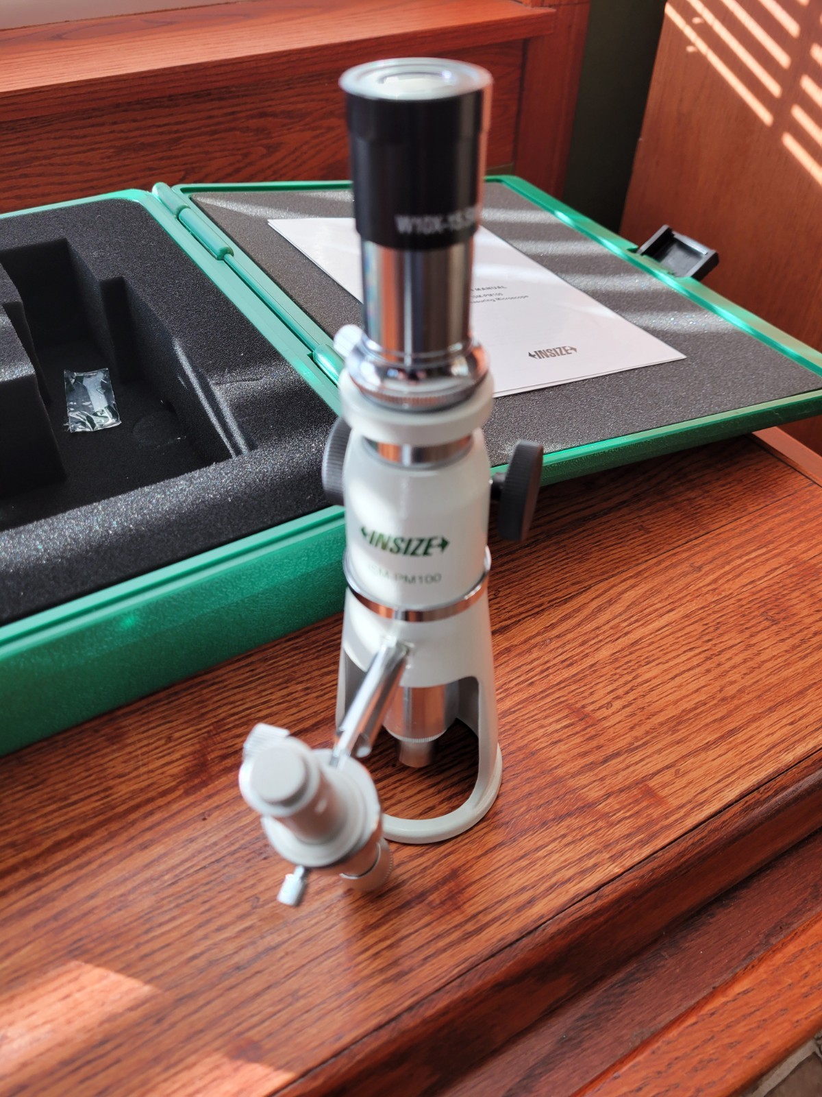 INSIZE ISM-PM100 PORTABLE MEASURING MICROSCOPE