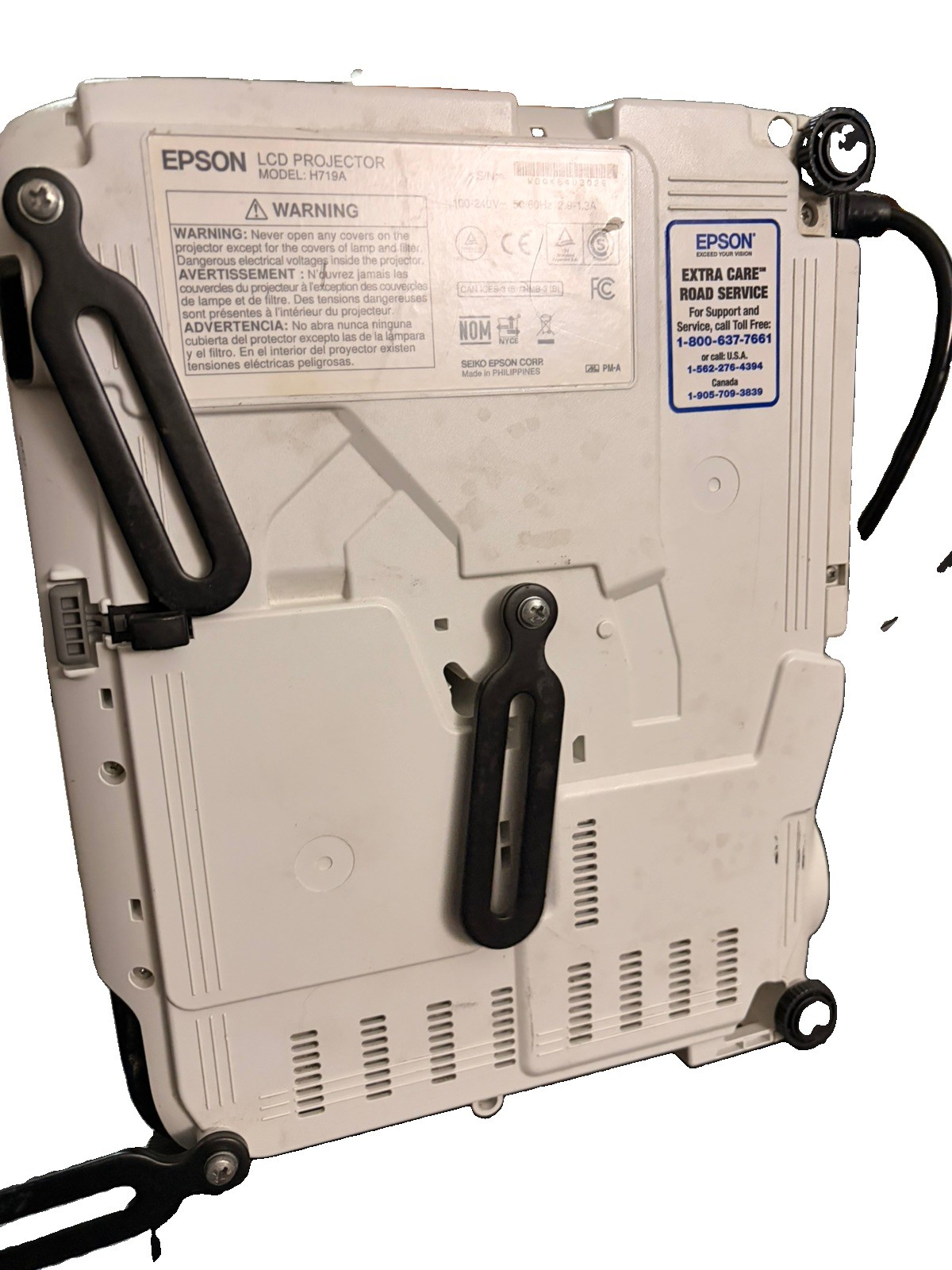 Epson VS240 Projector 3LCD HDMI w/ Power Cable