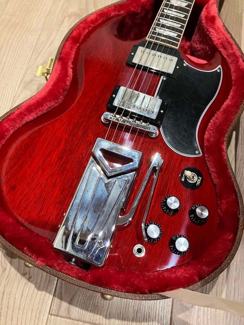 Gibson SG Standard '61 Sideway Vibrola Vintage Cherry 2021 Excellent