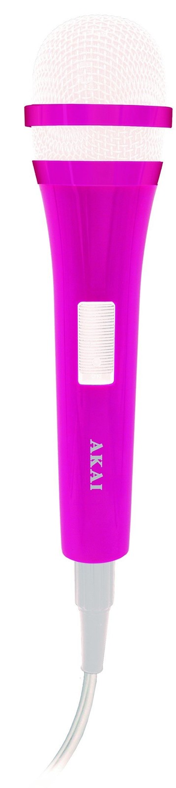Akai KS721P Wired Microphone - Pink