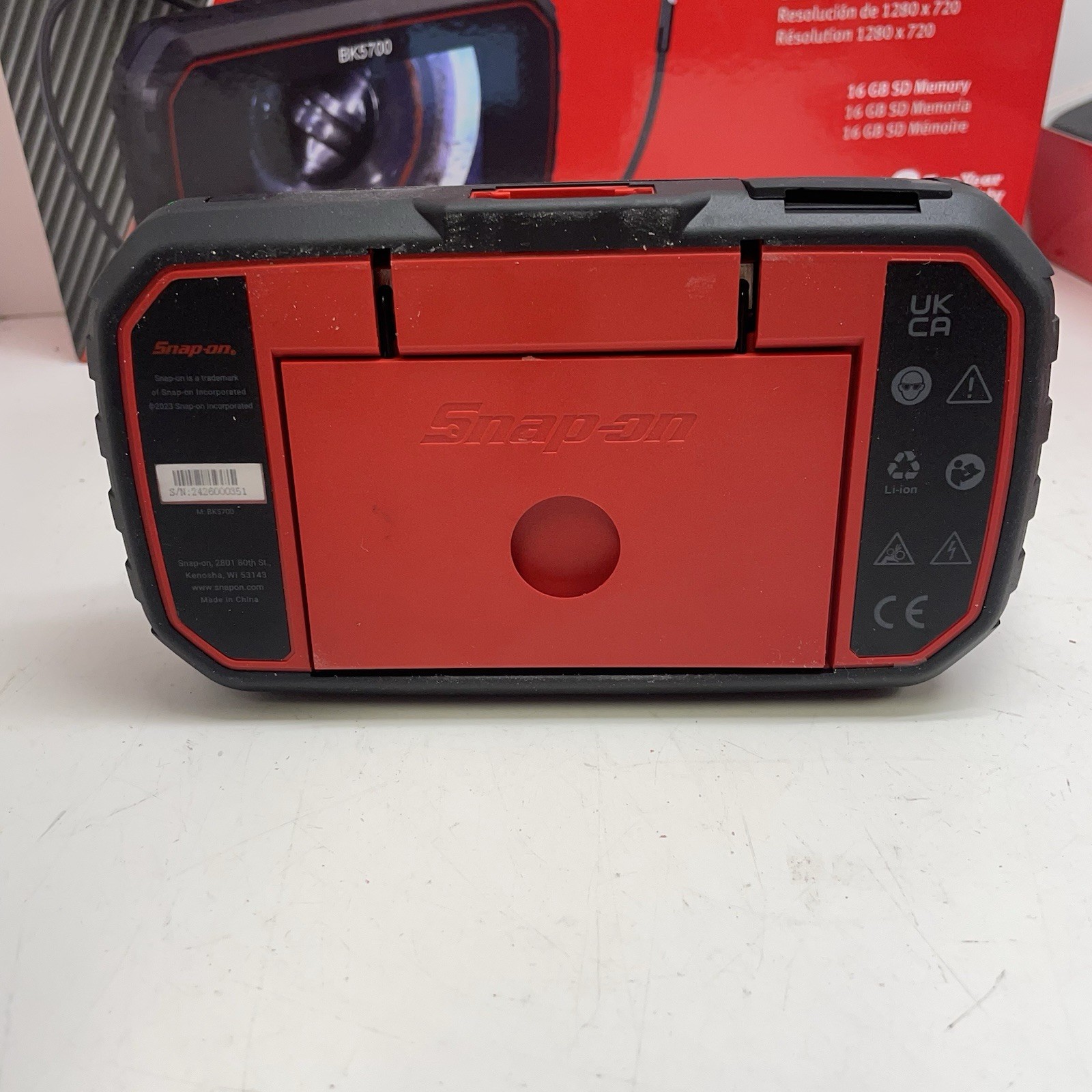 Snap on BK5700 Video Inspection Camera