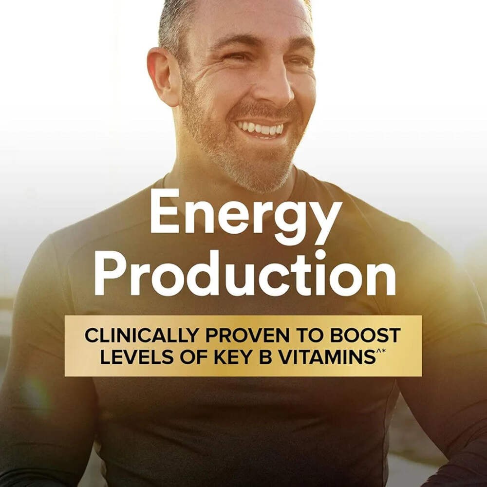 GNC Mega Men Energy & Metabolism Multivitamin Caplets, Clinically Proven To Feel