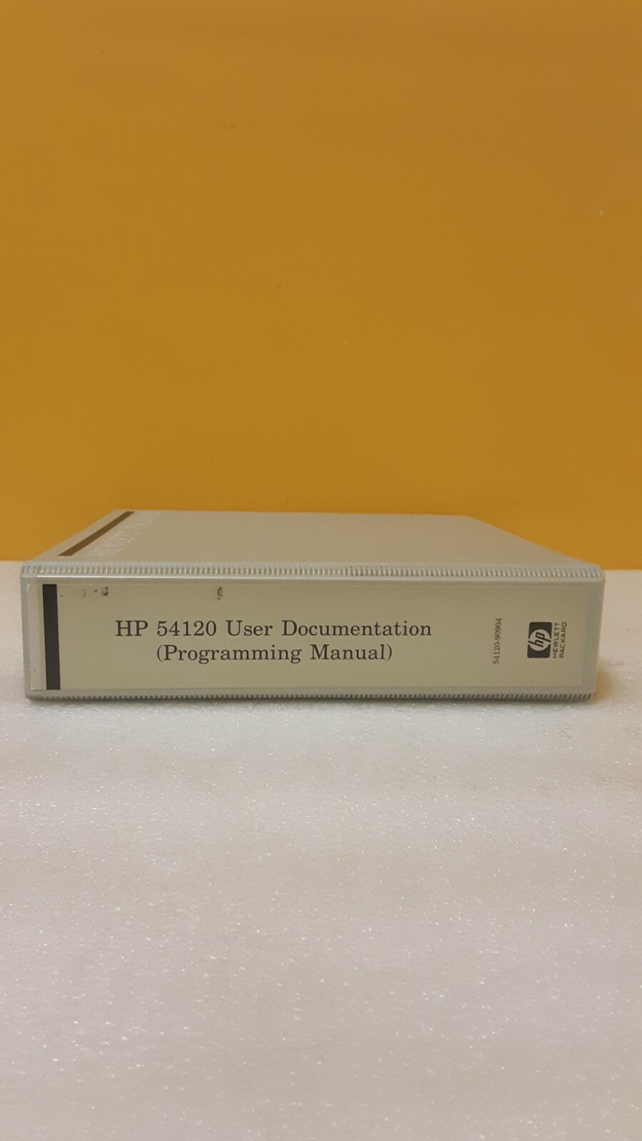 HP 54120-90904 54120 User Documentation Programming Manual